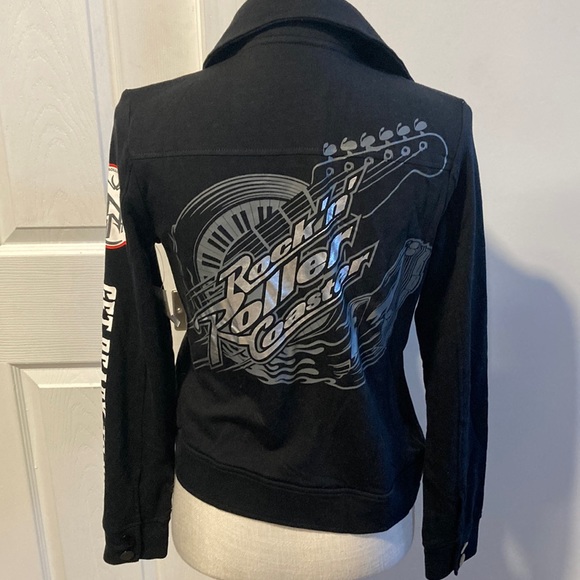 Disney Jackets & Coats Nwt Aerosmith Rock N Roller Coaster Moto Biker Jacket S Poshmark